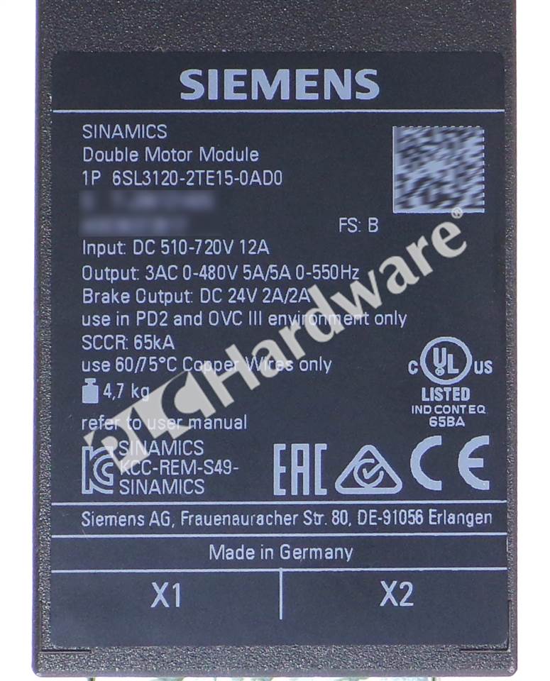 6SL3120-2TE15-0AD0 8