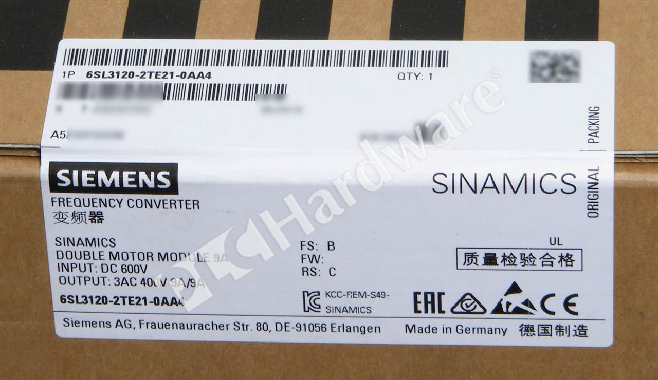 6SL3120-2TE21-0AA4 2