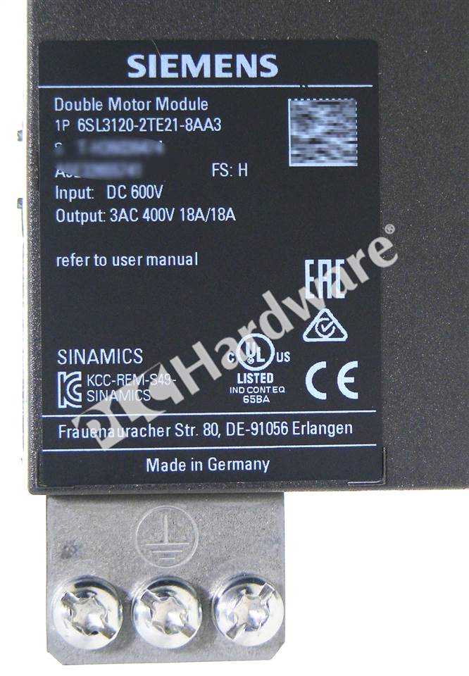 6SL3120-2TE21-8AA3 5