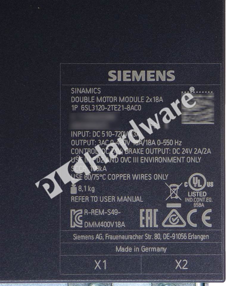 6SL3120-2TE21-8AC0 8
