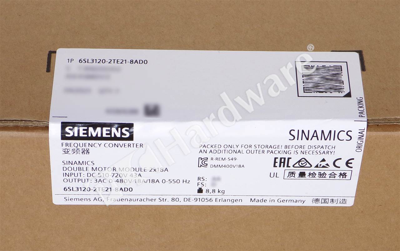 6SL3120-2TE21-8AD0 4