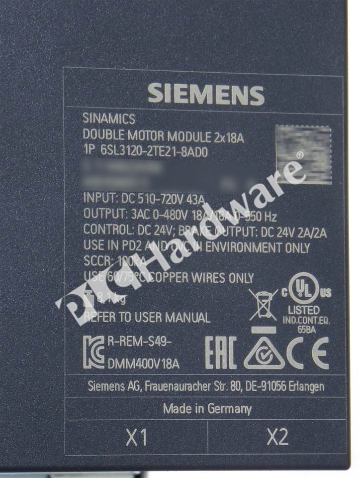 6SL3120-2TE21-8AD0 6