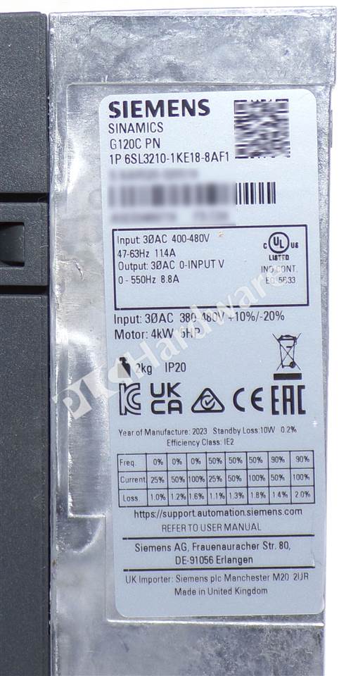 6SL3210-1KE18-8AF1 6