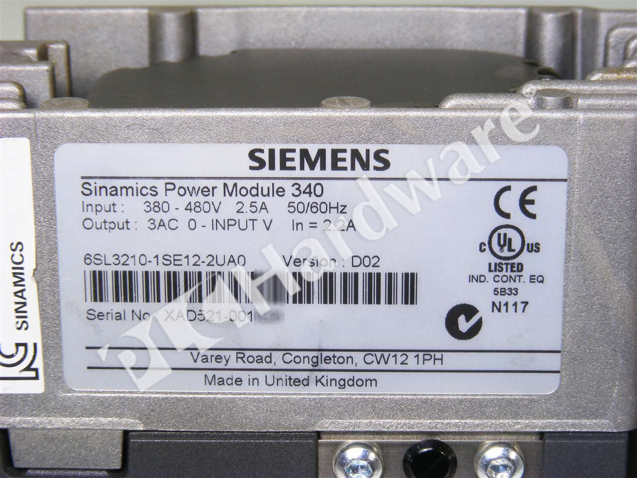 6SL3210-1SE12-2UA0 8