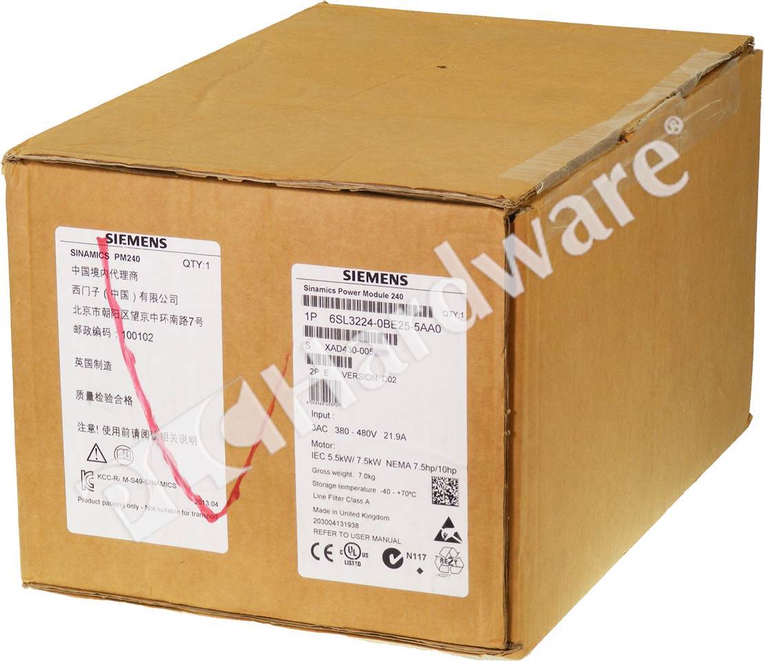 6SL3224-0BE25-5AA0 8