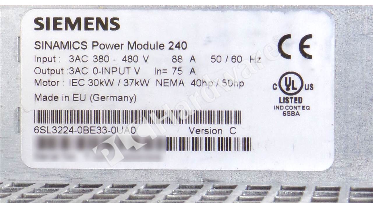 6SL3224-0BE33-0UA0 5