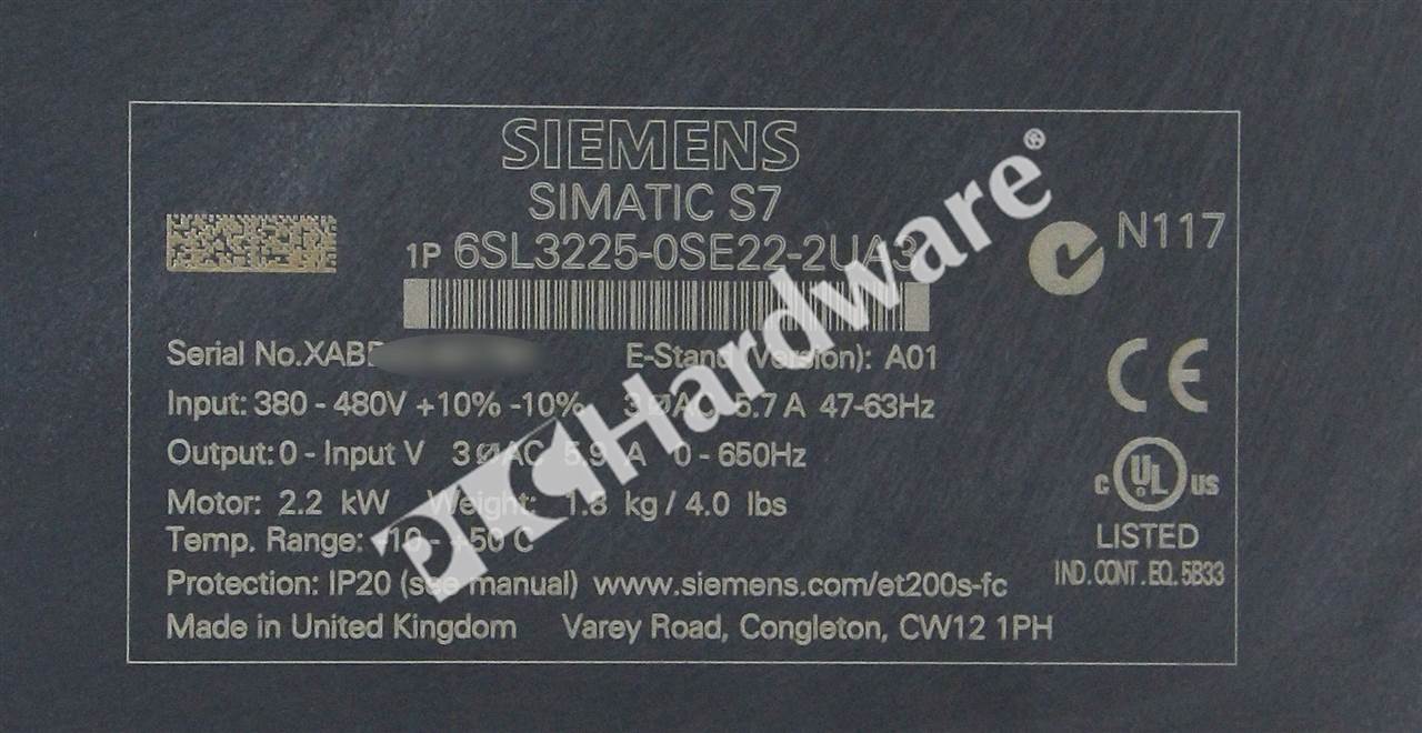 6SL3225-0SE22-2UA3 6
