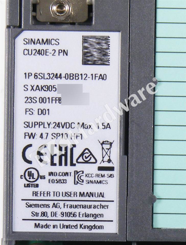 6SL3244-0BB12-1FA0 8