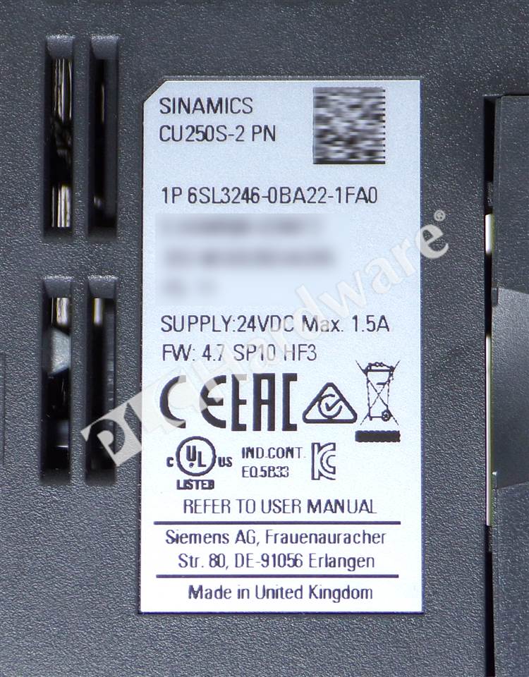 6SL3246-0BA22-1FA0 7