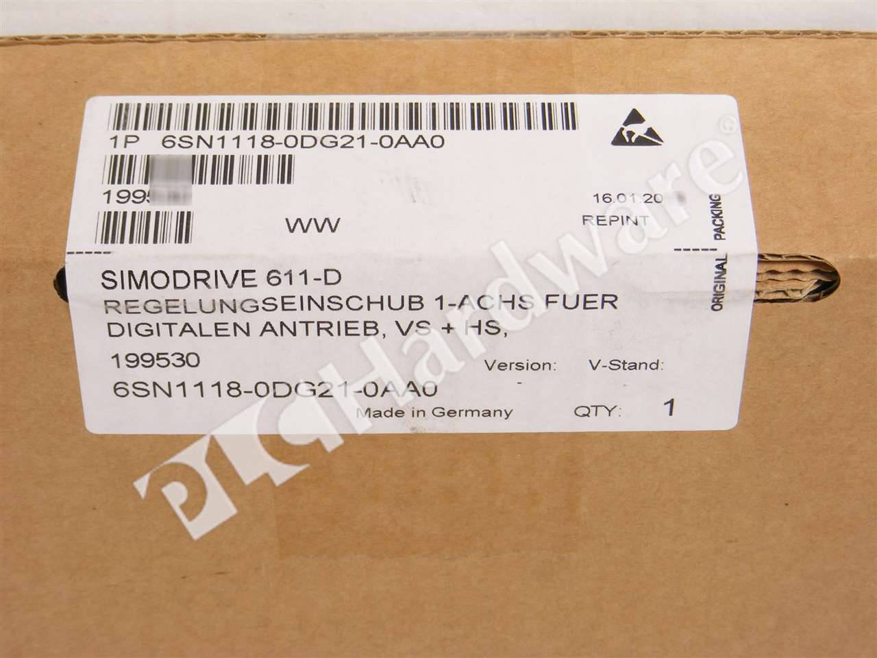 6SN1118-0DG21-0AA0 8