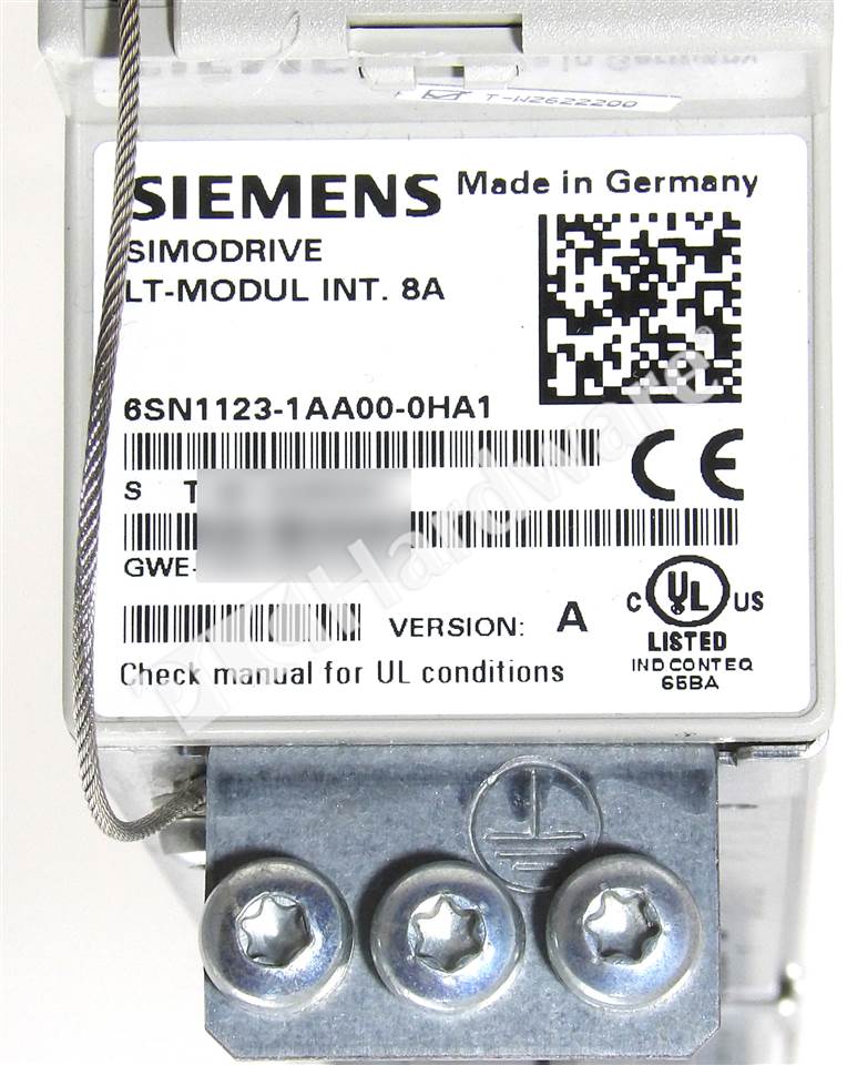 Lecteur (Drive) Siemens 6SN1123-1AA00-0HA1 - Occasion En état De Marche - Pour Automates Siemens