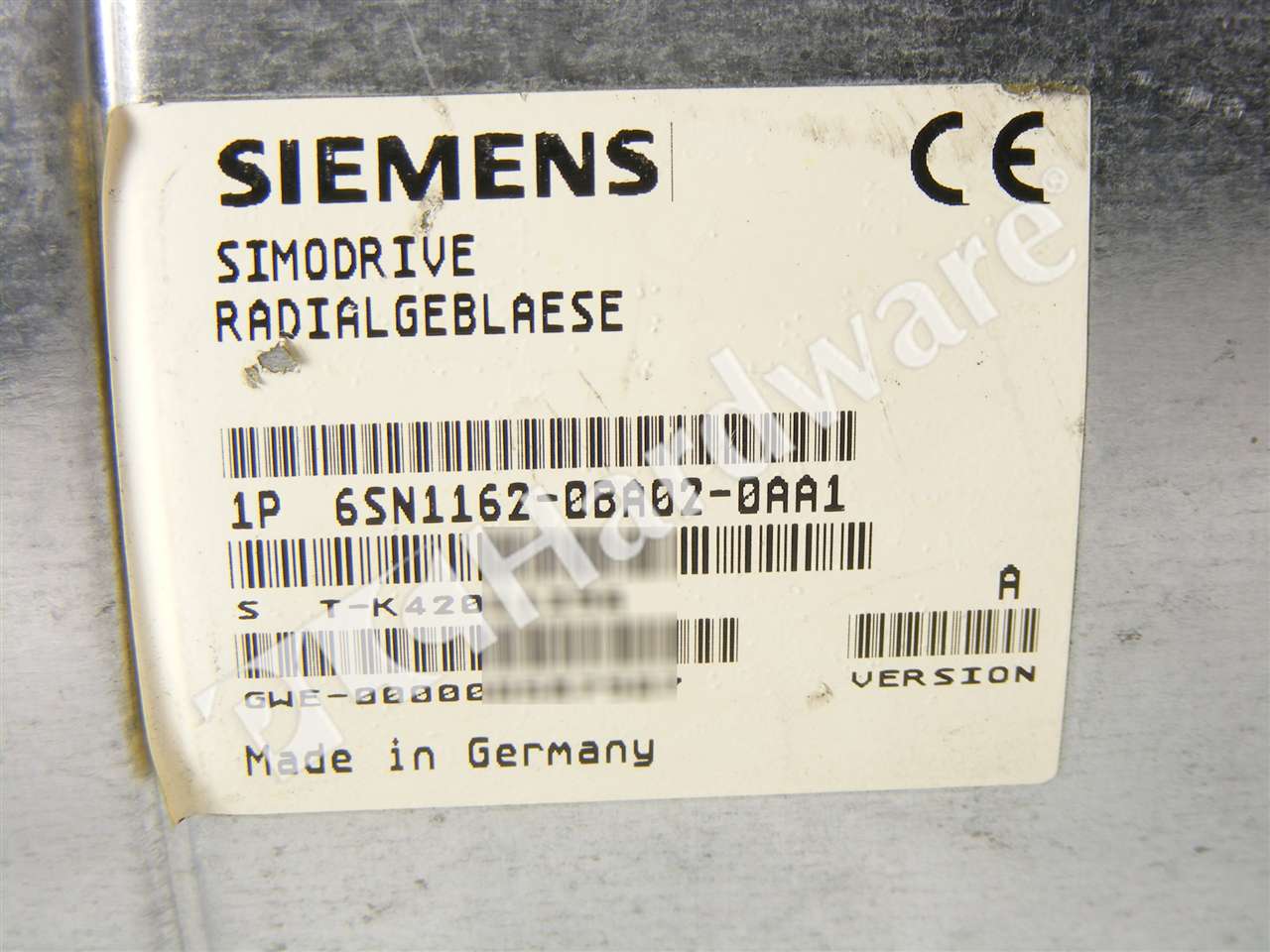 6SN1162-0BA02-0AA1 5