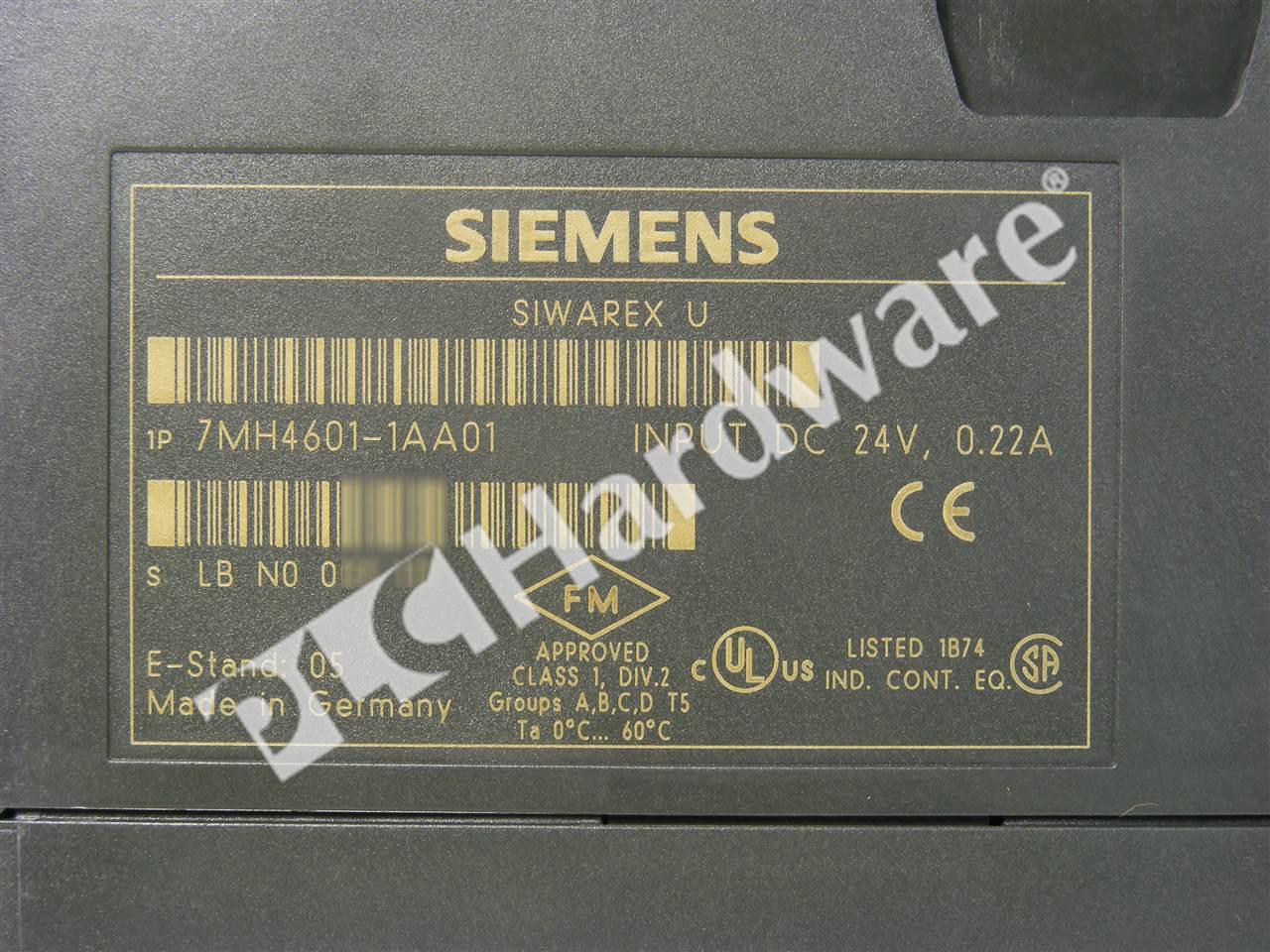 PLC Hardware - Siemens 7MH4601-1AA01