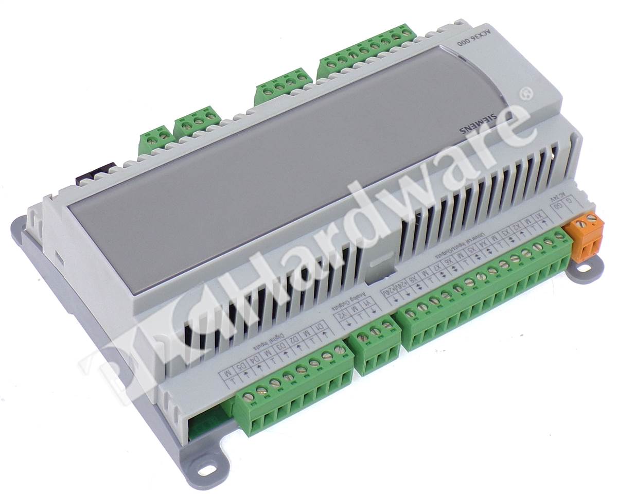 PLC Hardware: Siemens ACX36.000/ALG SAPHIR HVAC Controller 6DO, 2AO, RS485