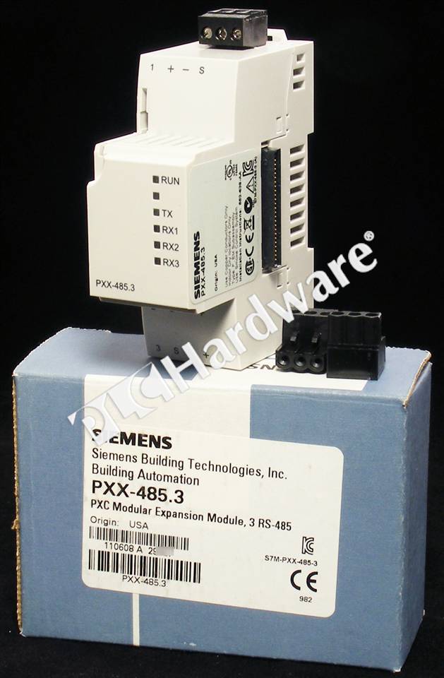 PLC Hardware: Siemens PXX-485.3 Expansion Module, three RS-485 ...