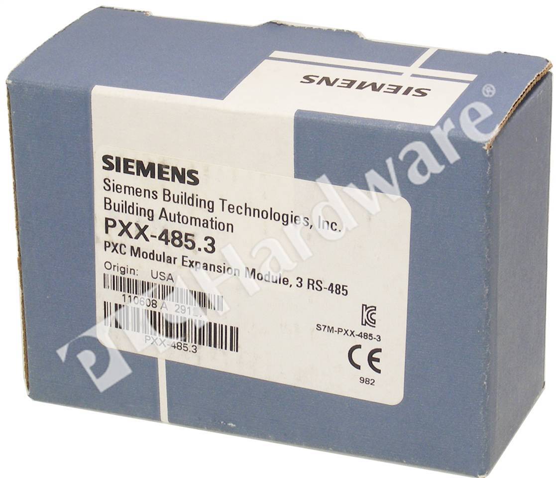 PLC Hardware: Siemens PXX-485.3 Expansion Module, three RS-485 ...