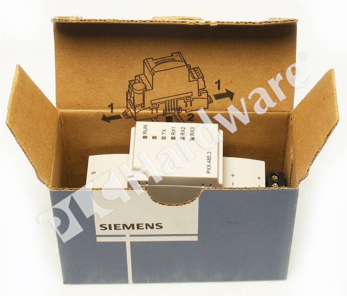 PLC Hardware: Siemens PXX-485.3 Expansion Module, three RS-485 ...