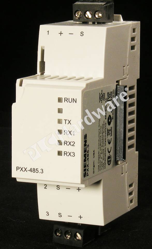 PLC Hardware: Siemens PXX-485.3 Expansion Module, three RS-485 ...